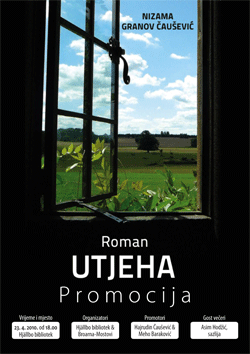 Nizama Granov Čaušević :: Presentation av romanen ”Utjeha” (”Tröst”)